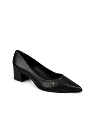 Alba Block Heels - Black