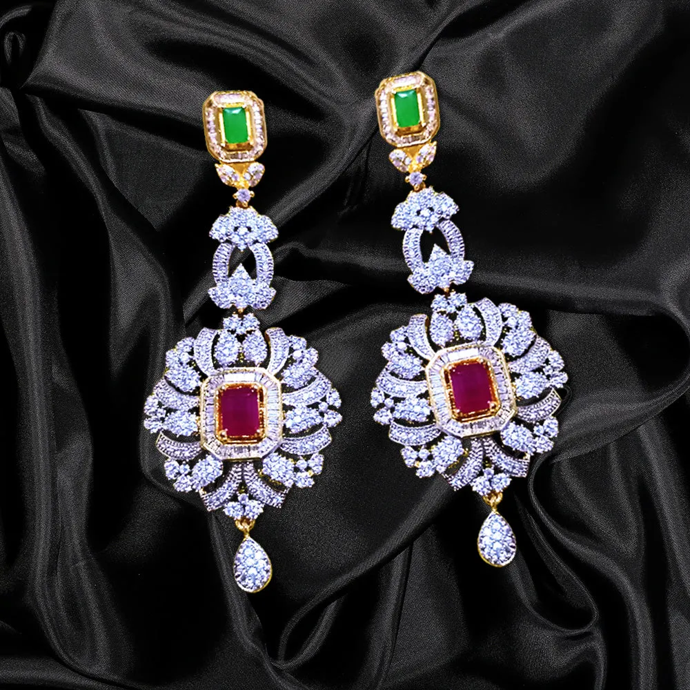 American Diamond Designer Earring (E39)