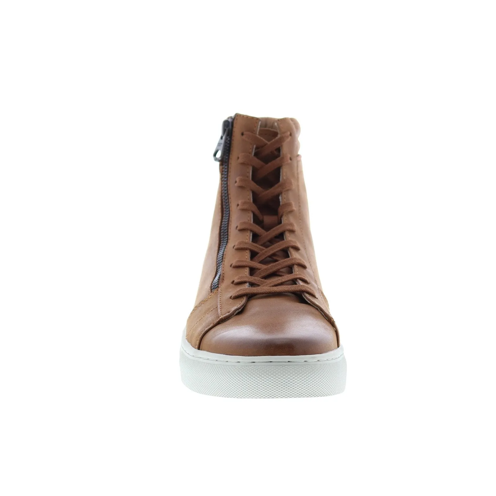 Andrew Marc Remsen AMREMSL-801 Mens Brown Leather Lifestyle Sneakers Shoes