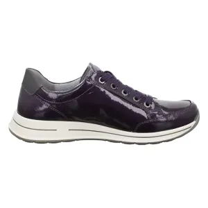Ara Women's Oleanna Plum Patent Leather / Suede / Anthracite