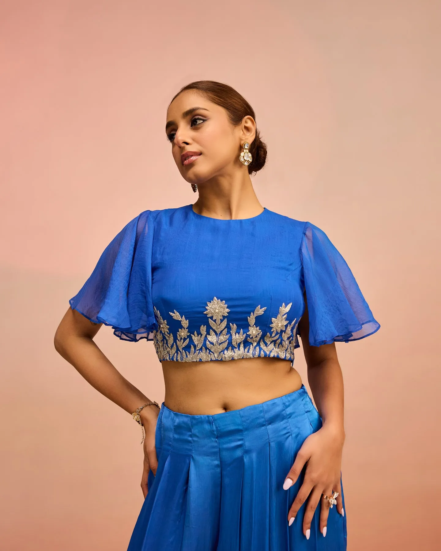 Blue Blooded Beauty Co-ord set