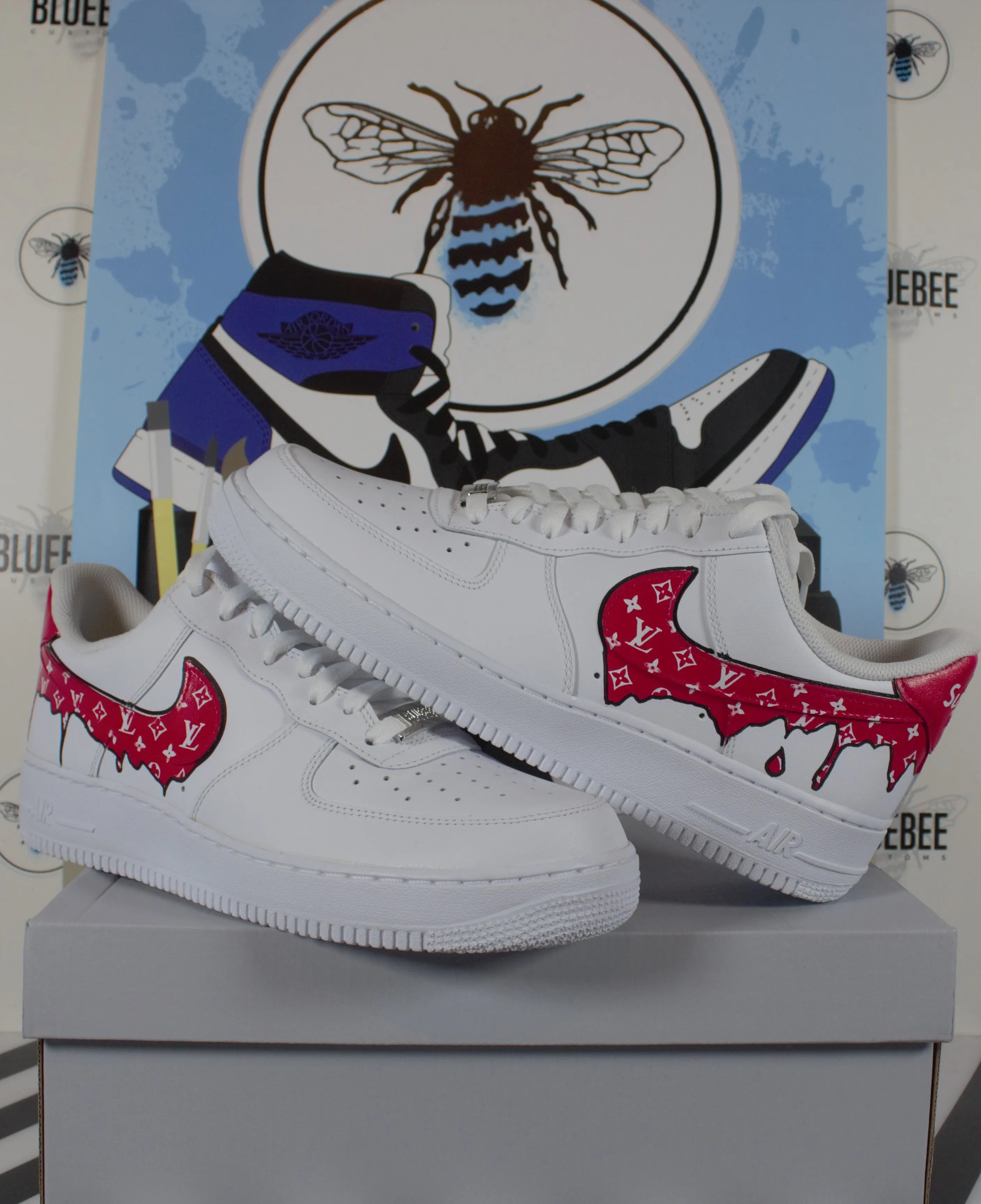 Custom Air Force 1 Drips