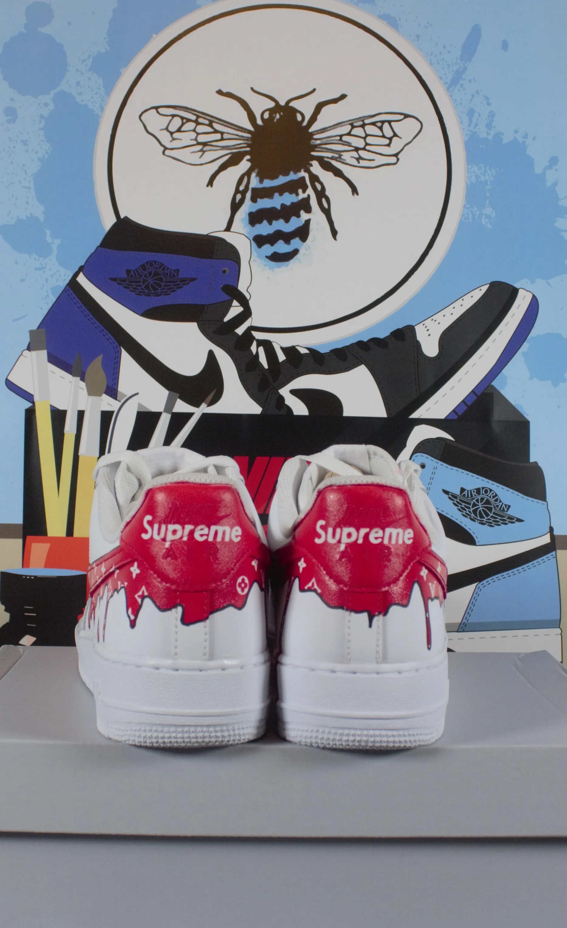 Custom Air Force 1 Drips