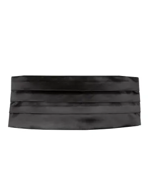 DCLIC Silk Cummerbund - Black