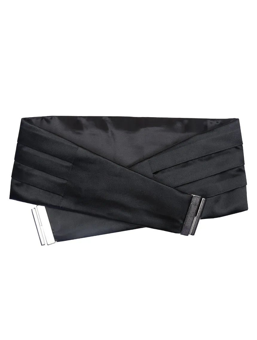 DCLIC Silk Cummerbund - Black