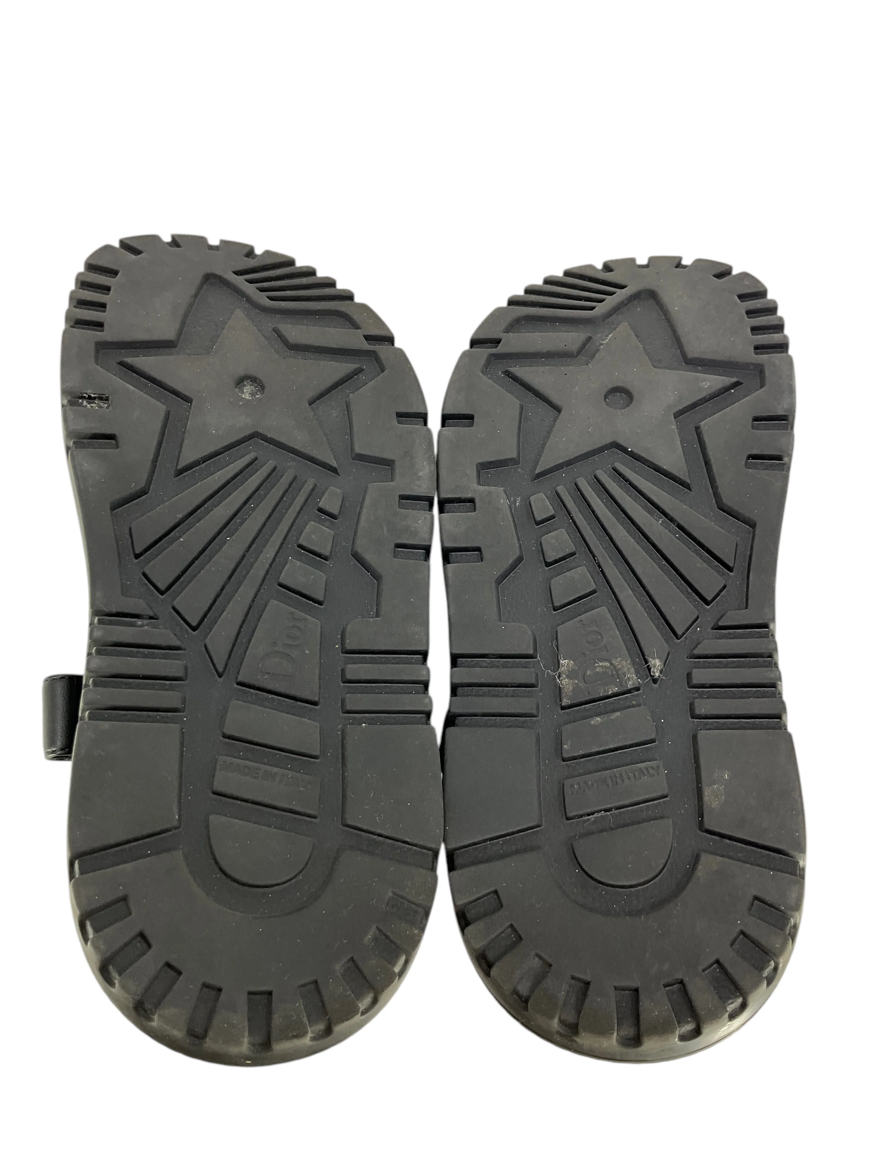 Dior Dioract Sandal Black Lambskin Sandals Size 7.5