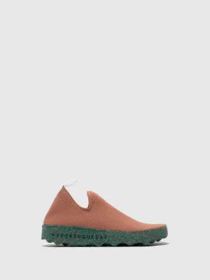 Elasticated Trainers CARE Redwood & S.café Stretch