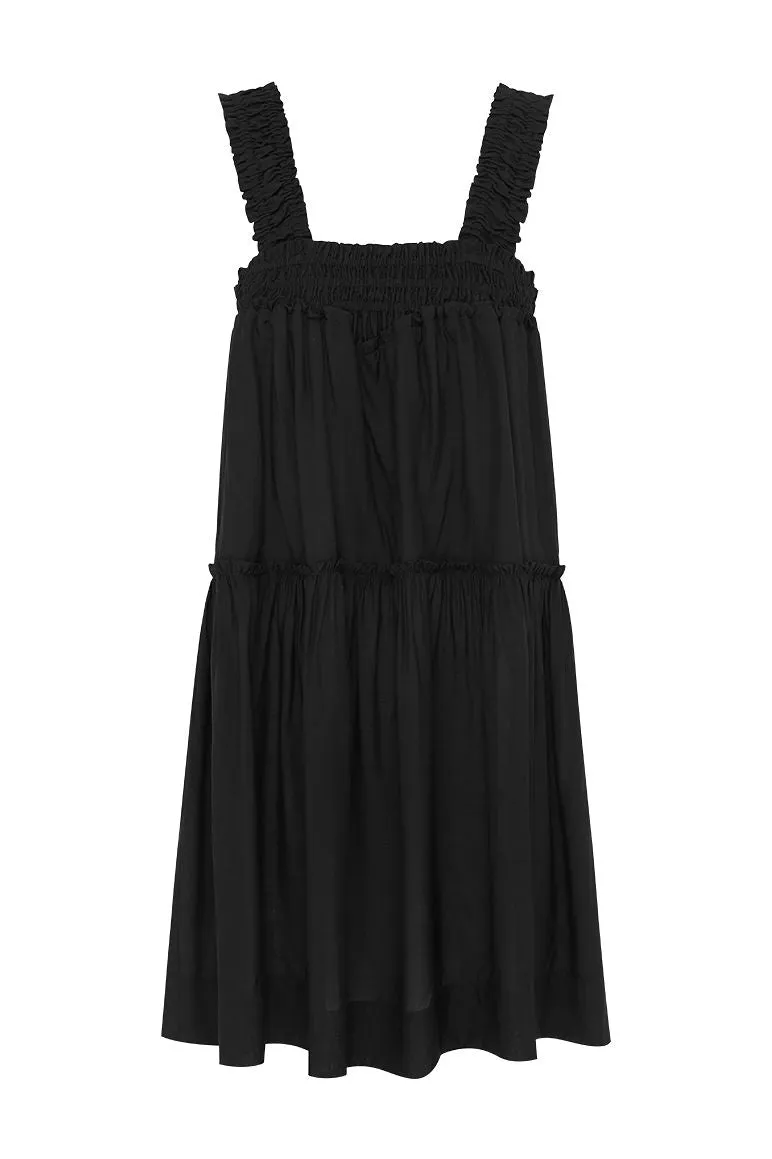 Gathered Mini Dress