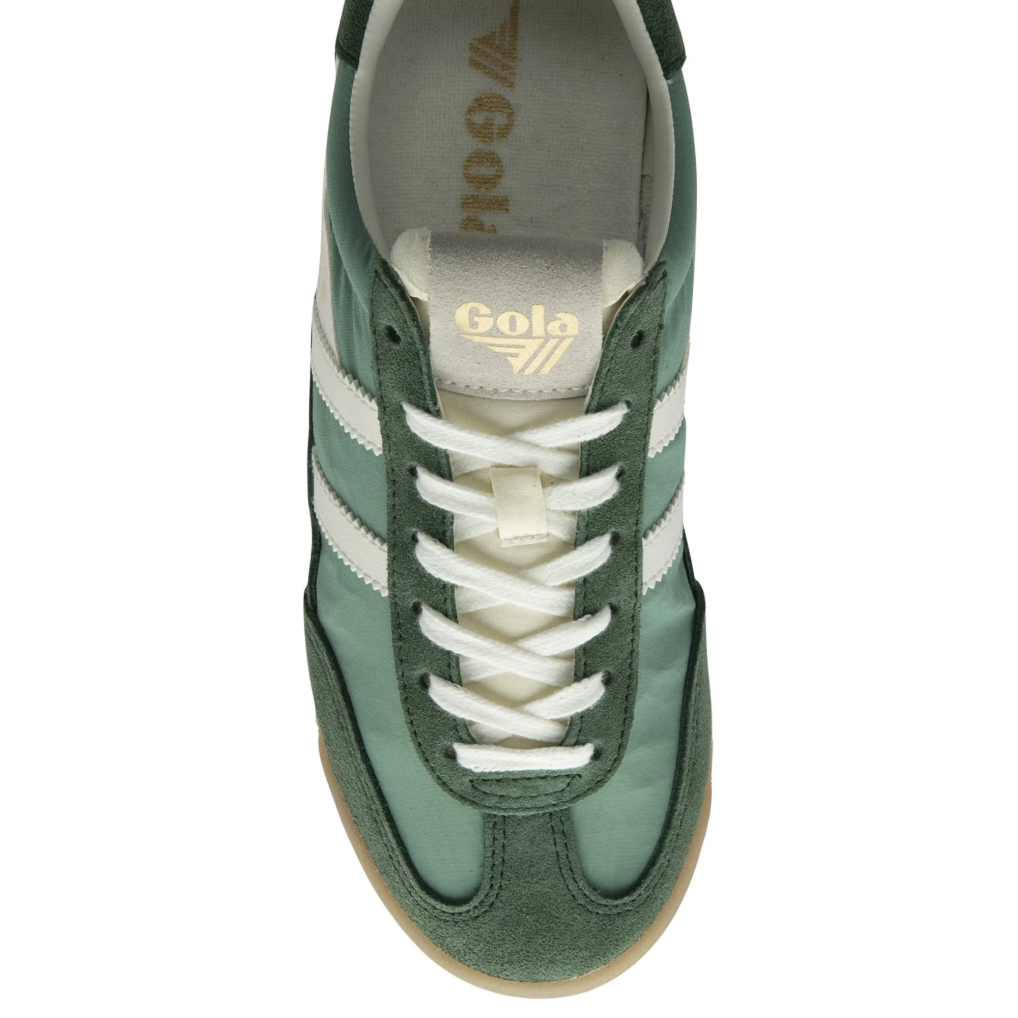 Gola Firefly Sneaker  CLB577  Green Mist; Evergreen/Off White