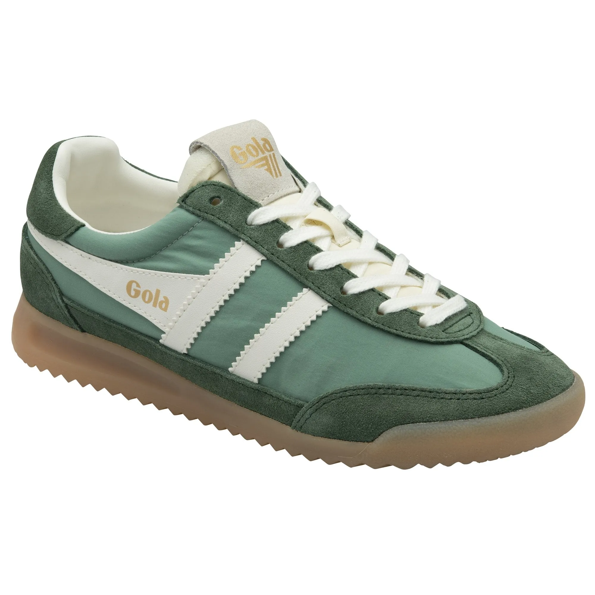 Gola Firefly Sneaker  CLB577  Green Mist; Evergreen/Off White