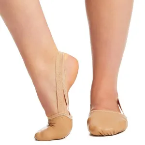 H062 - Capezio Leather Piroutte II Half Sole Turner Lyrical Shoes