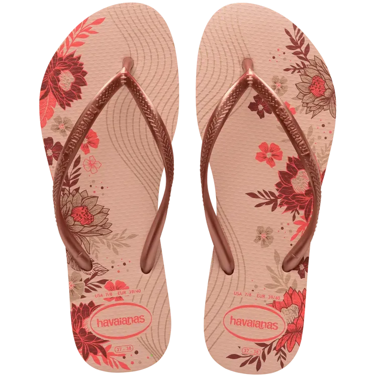 Havaianas Womens Slim Organic Ballet Rose