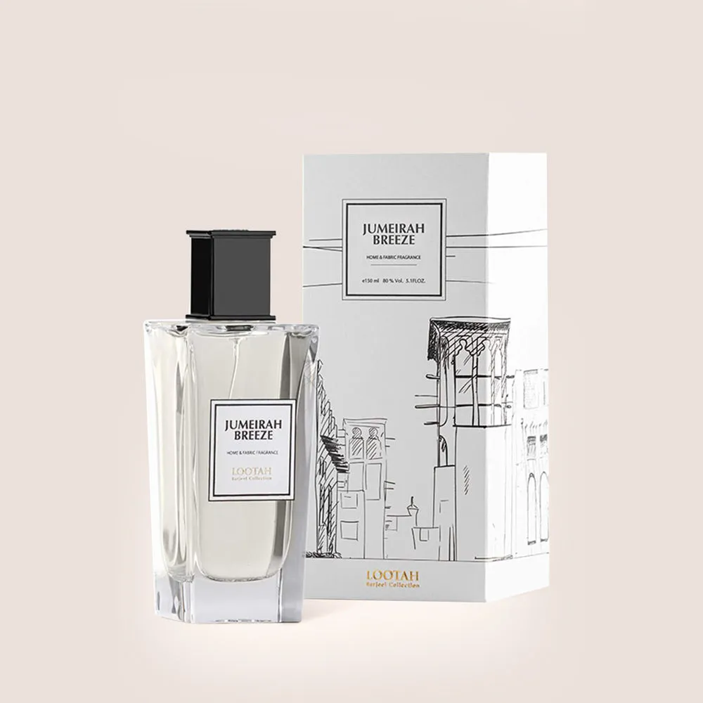 Jumeirah Breeze Home Perfume by Lootah – 150ml – A Coastal Escape for Your Home