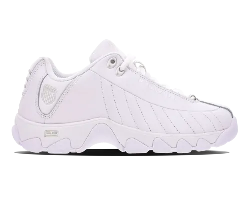 K-Swiss Women's St329 Cmf White Silver Shoes