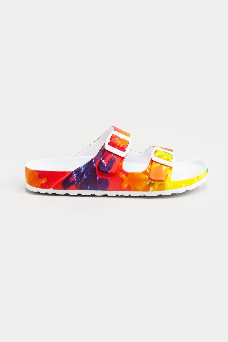 MIA Shoes Girls Little Jasmin Sandal - Rainbow