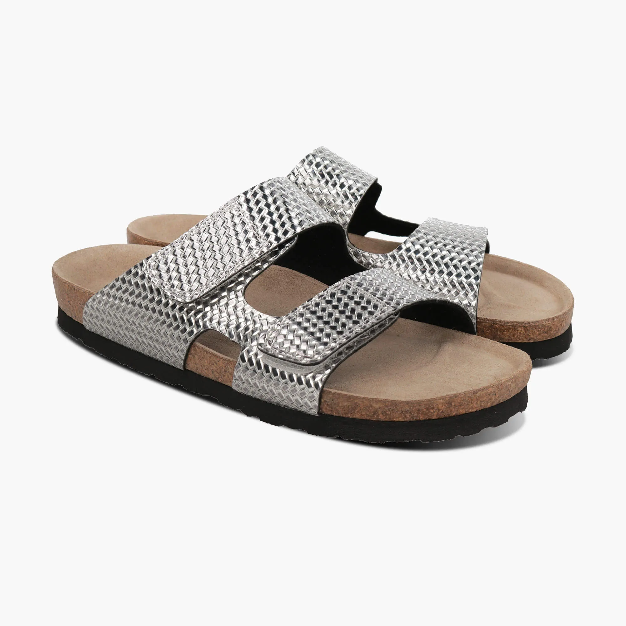 Miami Silver Sandals