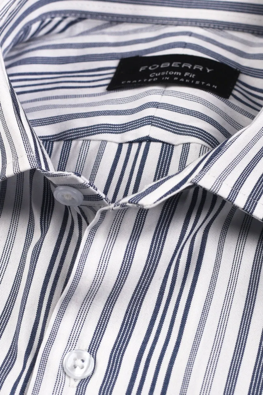Multi Grey Stripes Shirt