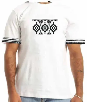 O182432 Summer Slip On Tee With Elbow Sleeves - Black