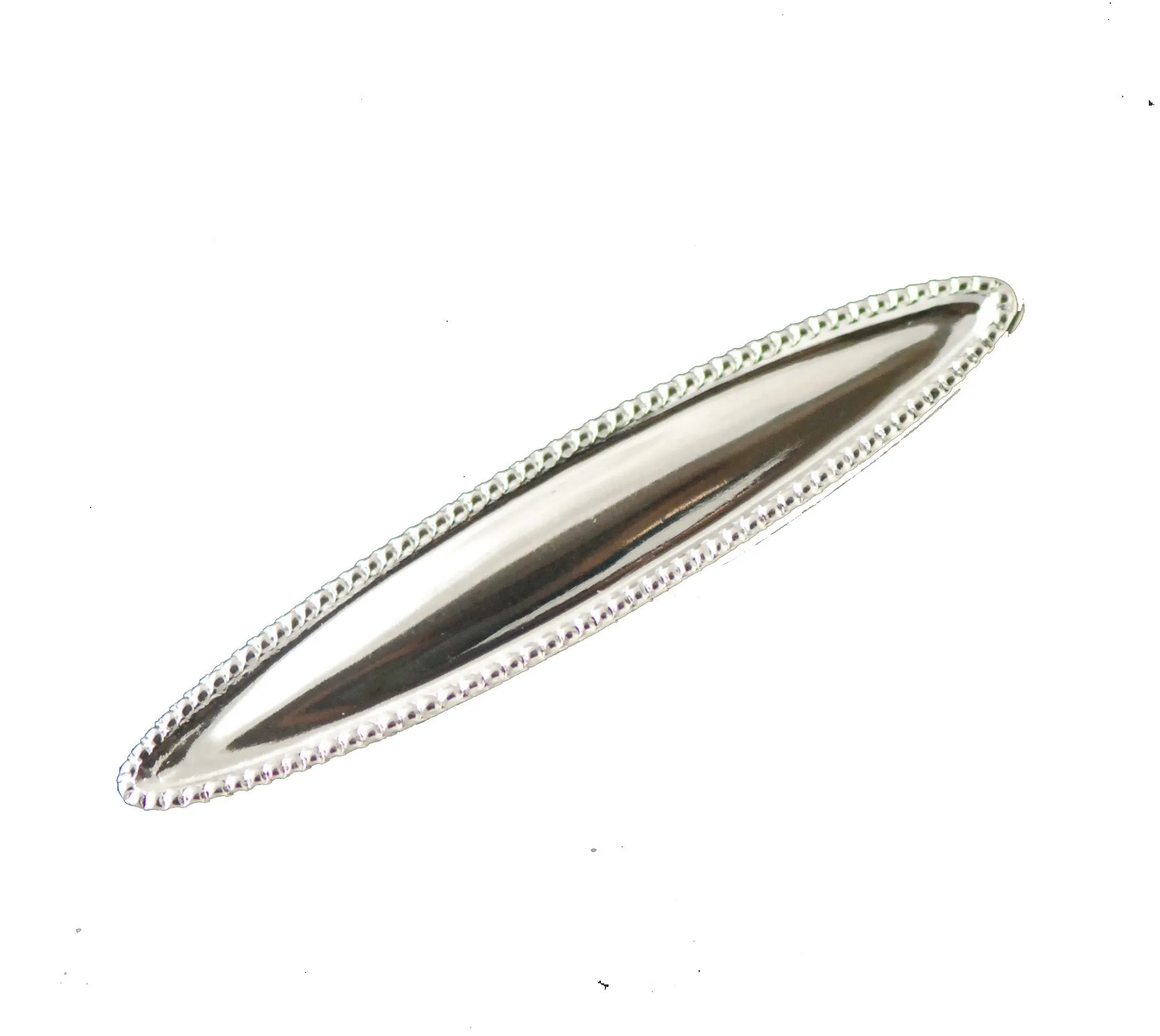 Oblong Beaded Edge Stock Pin
