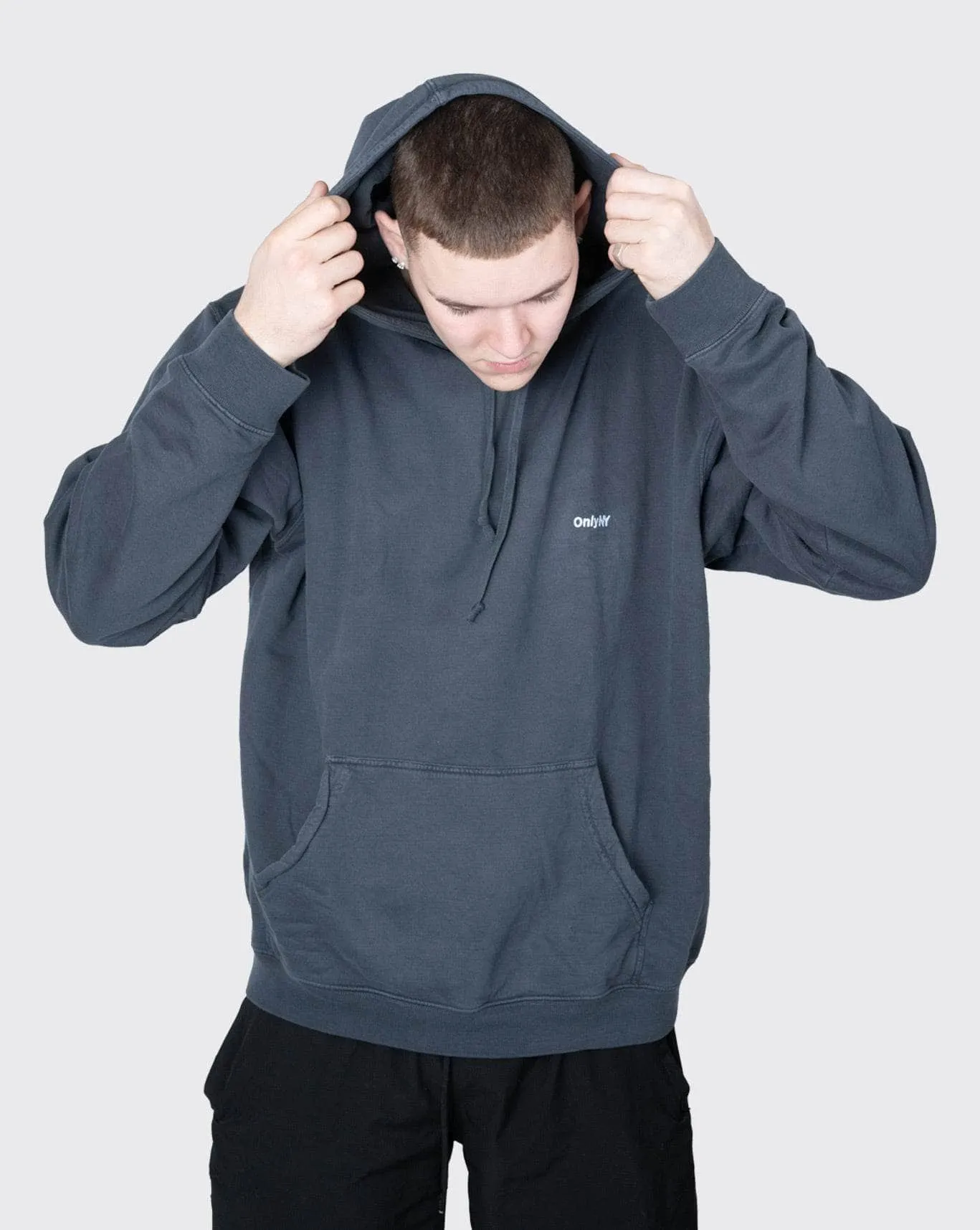 only ny core logo hoody SWON97-vblack