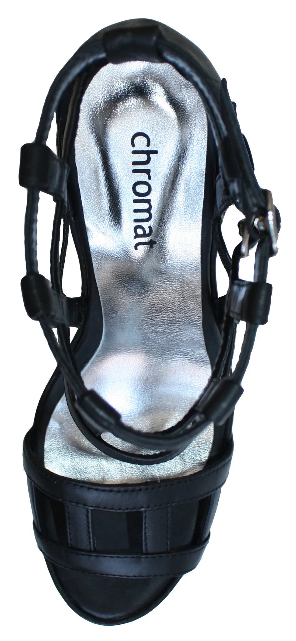 Orthogonal Wedge Sandal - Black