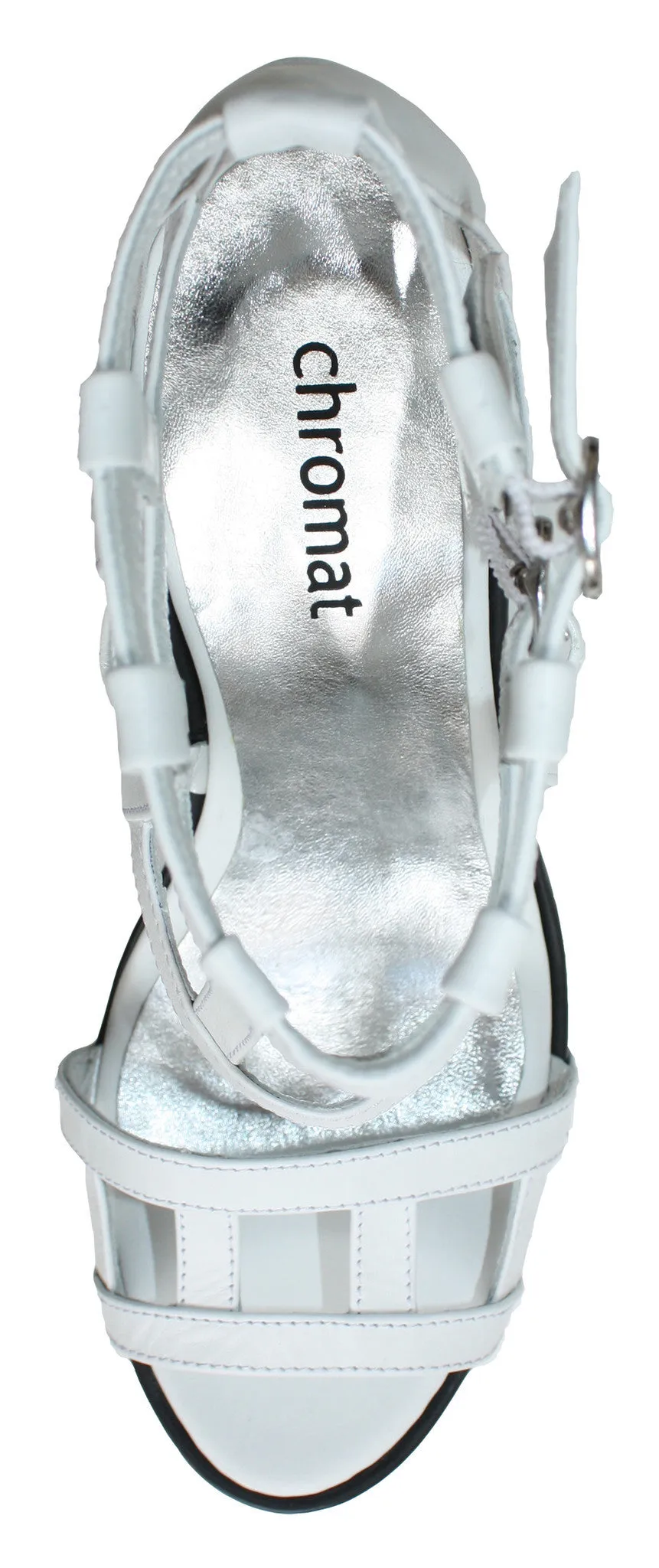 Orthogonal Wedge Sandal - White