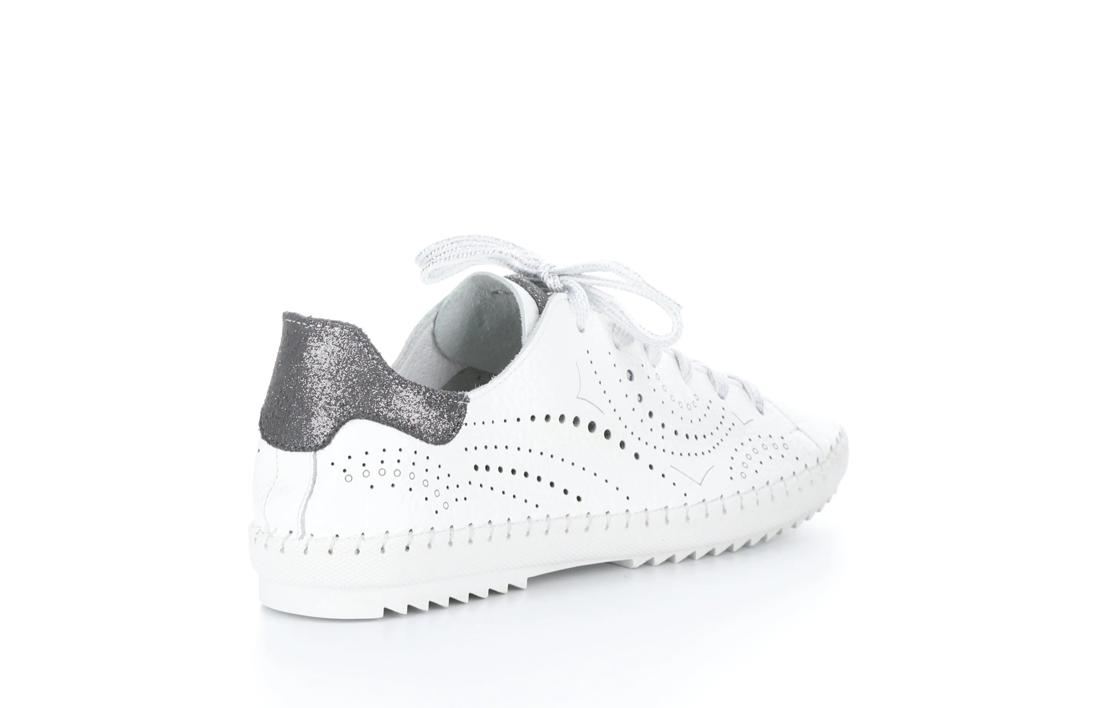 OXLEY White Lace-up Shoes
