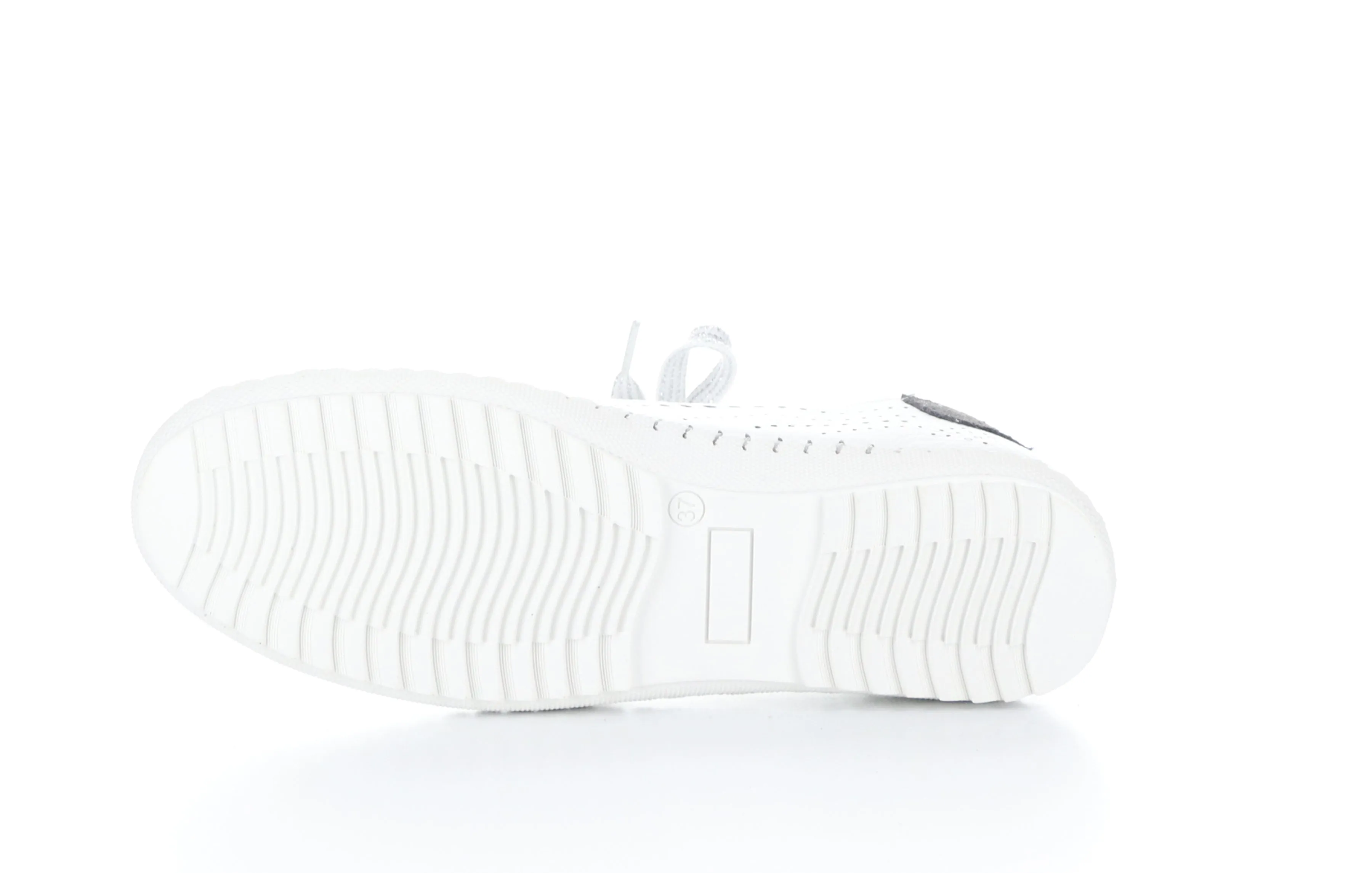 OXLEY White Lace-up Shoes