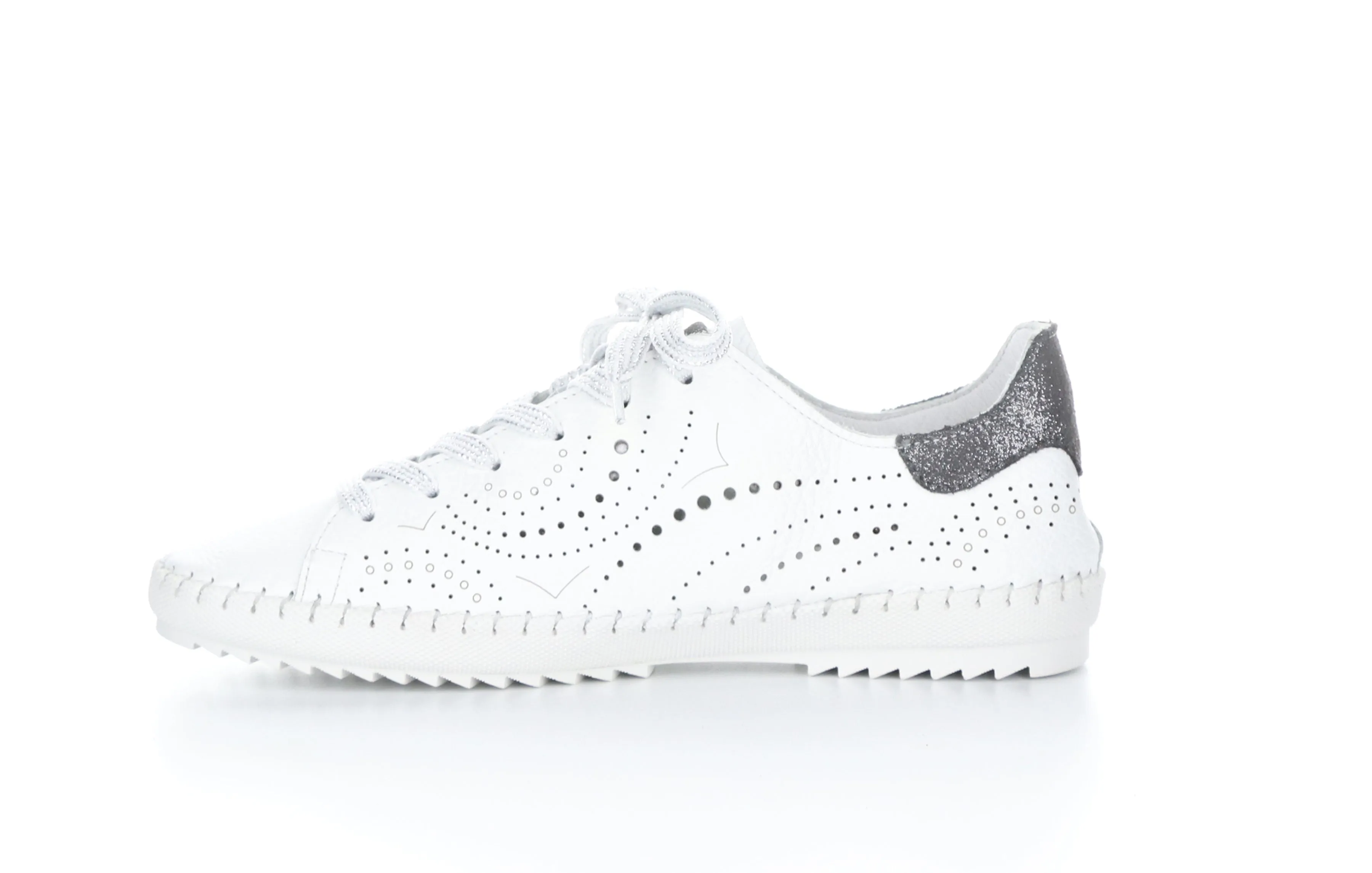 OXLEY White Lace-up Shoes