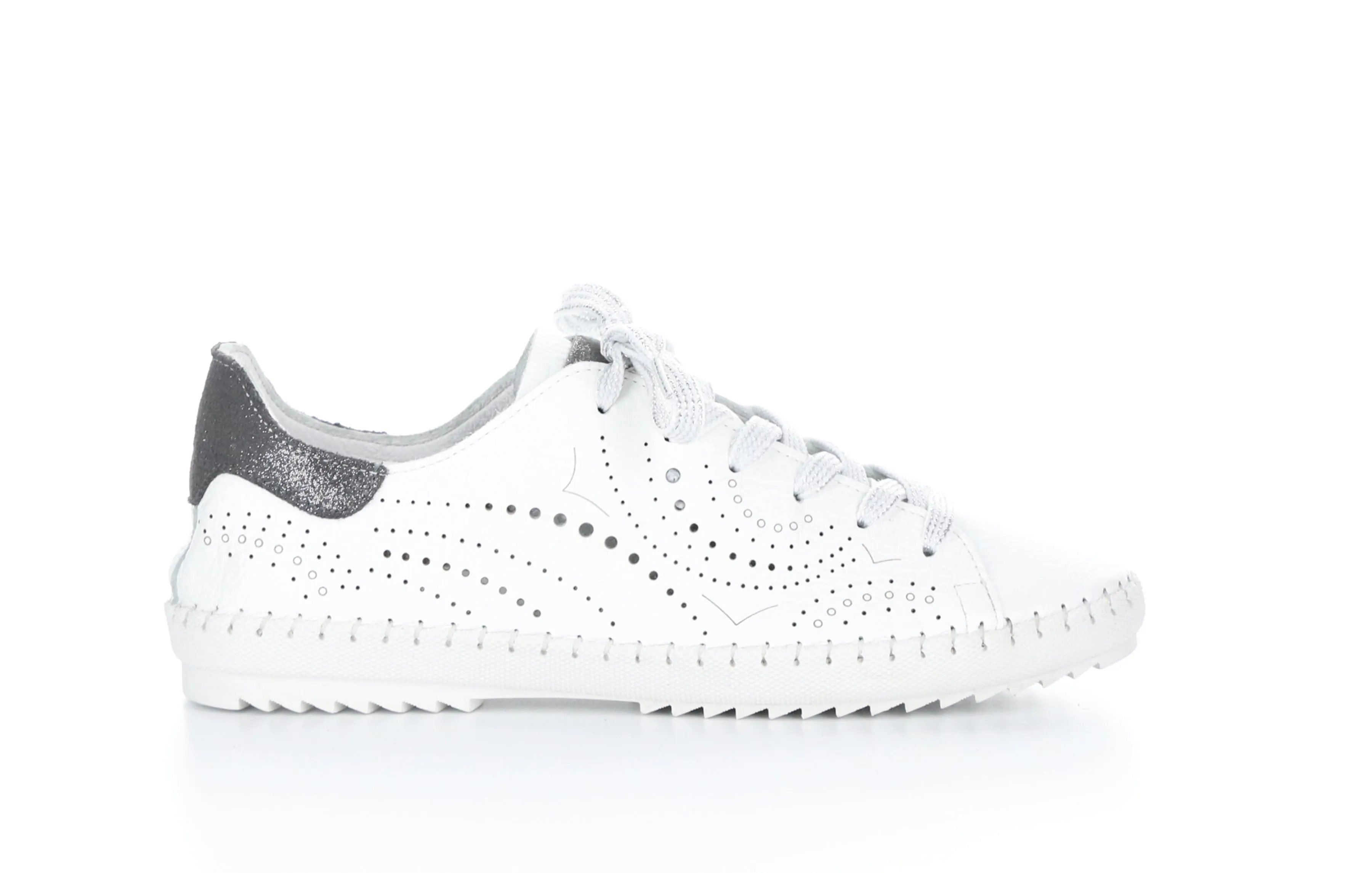 OXLEY White Lace-up Shoes