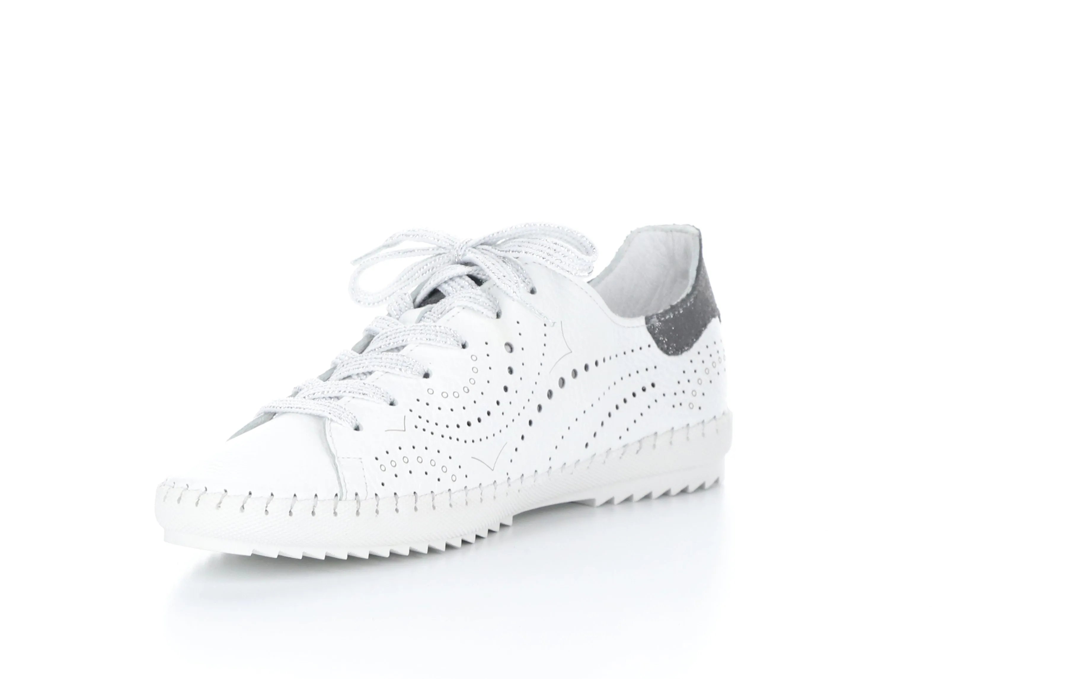 OXLEY White Lace-up Shoes