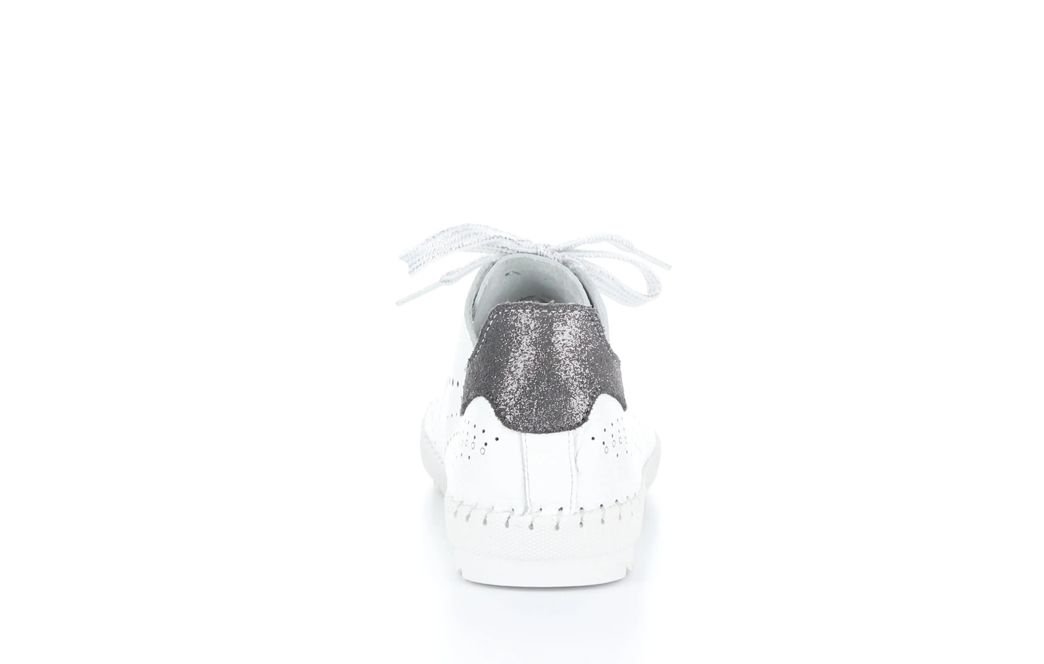 OXLEY White Lace-up Shoes