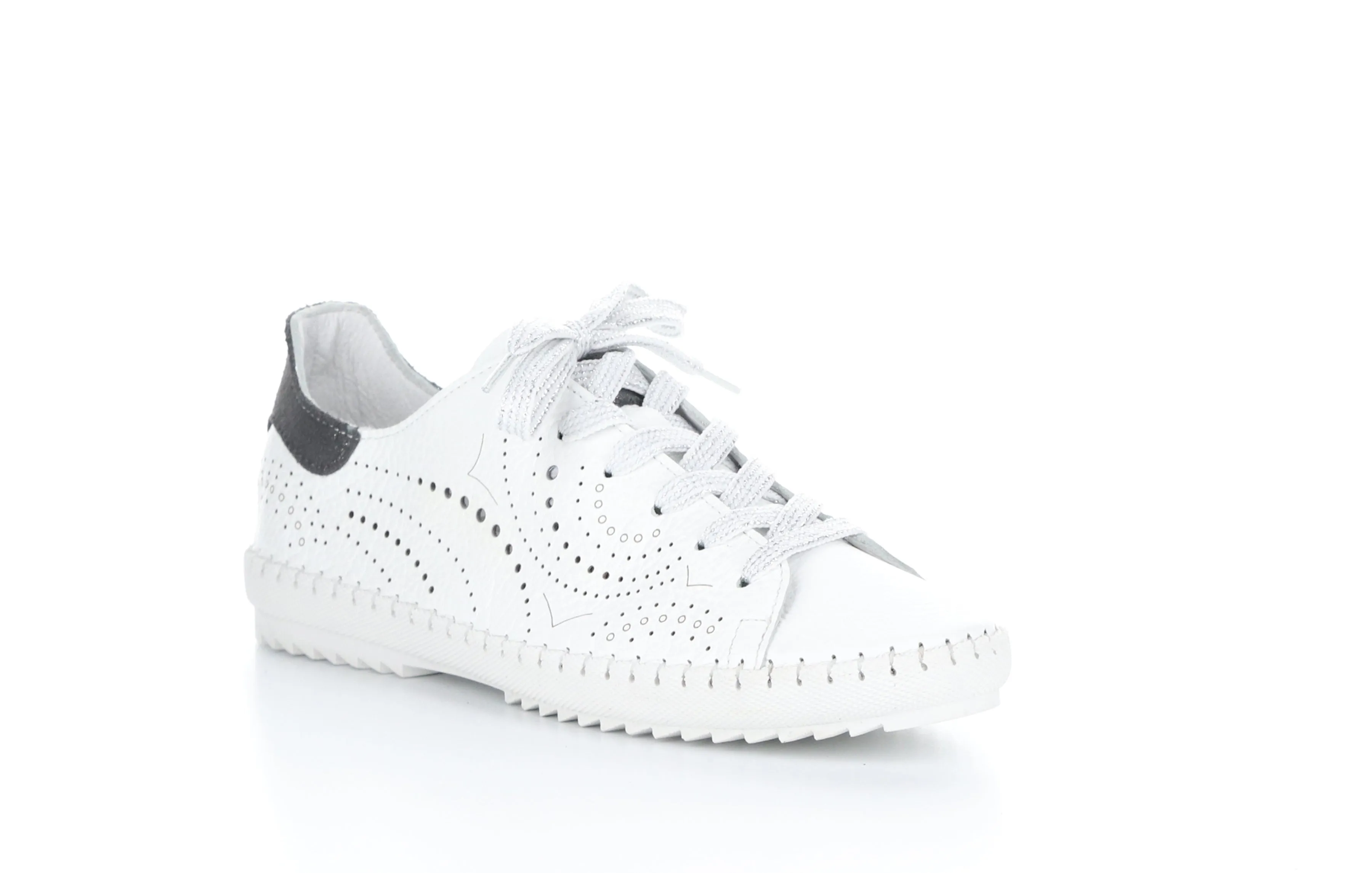 OXLEY White Lace-up Shoes