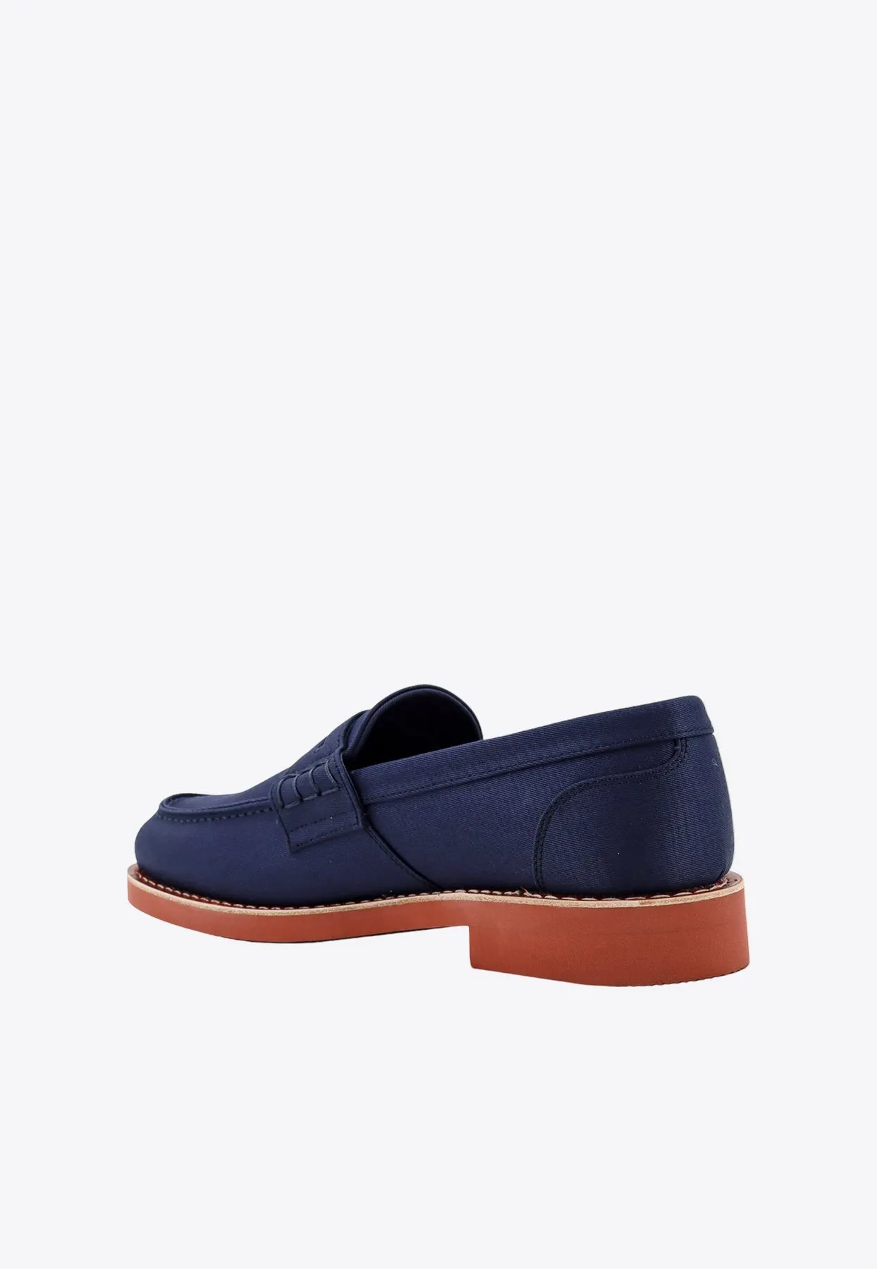 Pembrey Canvas Penny Loafers