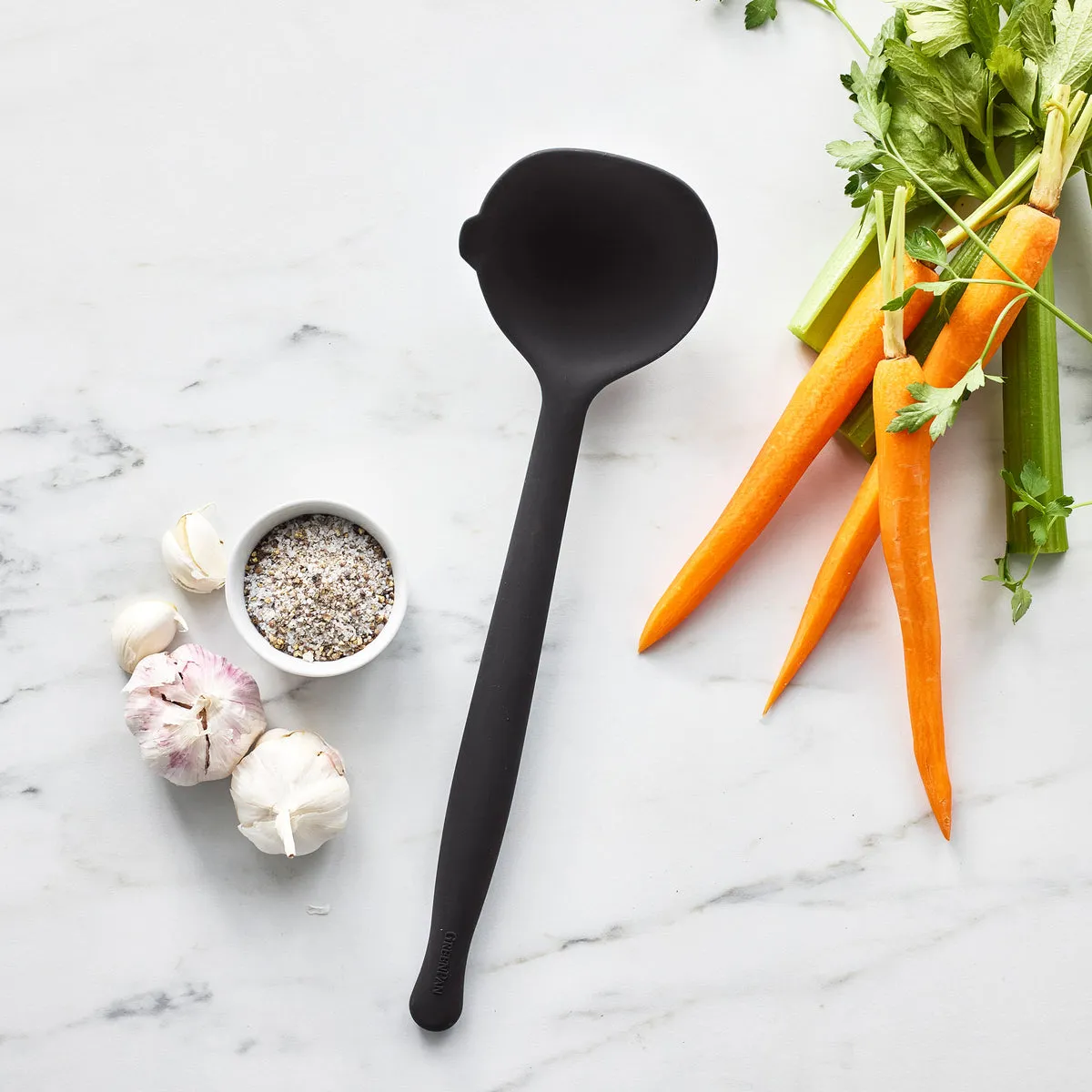 Premiere Silicone Ladle | Black