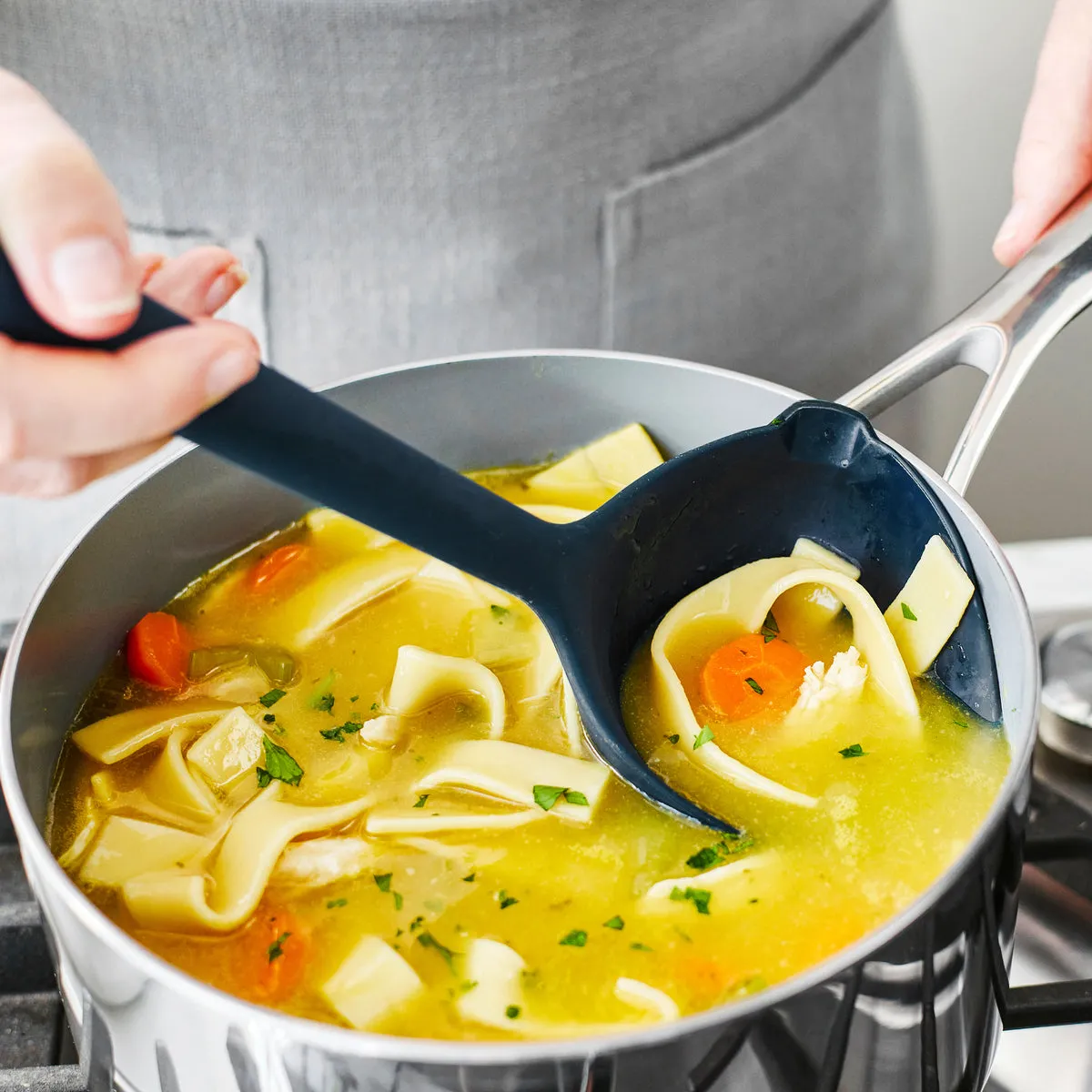 Premiere Silicone Ladle | Oxford Blue