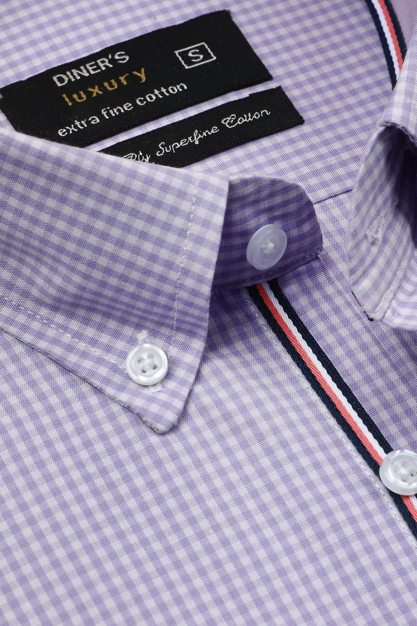 Purple Formal Shirt (Half Sleeves)