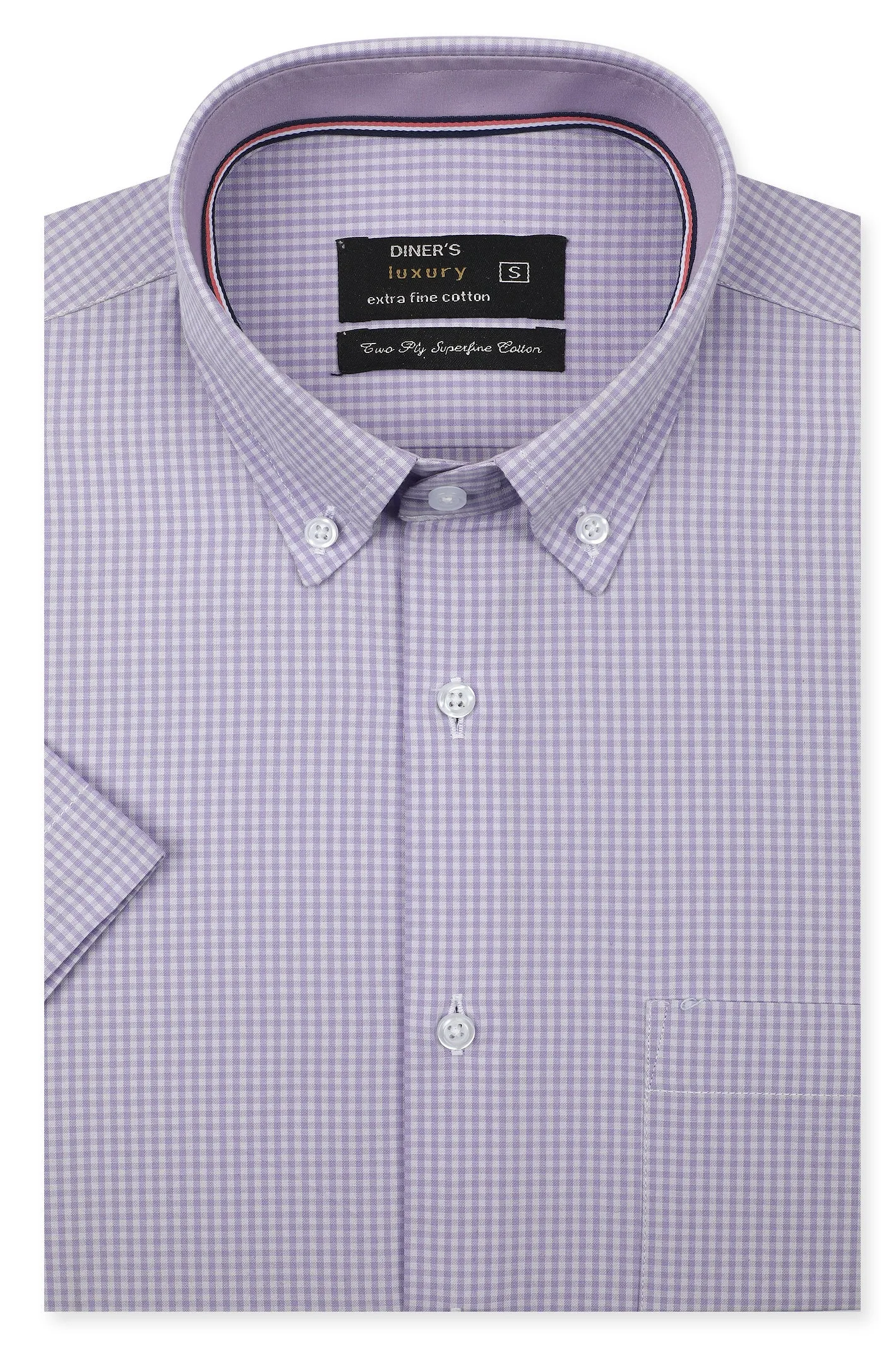 Purple Formal Shirt (Half Sleeves)
