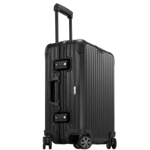 Rimowa Topas Stealth Multiwheel 21-inch - Elegant Black Anodised Aluminium, TSA Locks