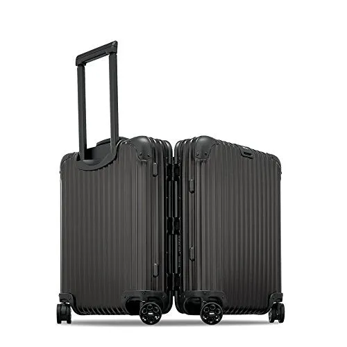 Rimowa Topas Stealth Multiwheel 21-inch - Elegant Black Anodised Aluminium, TSA Locks