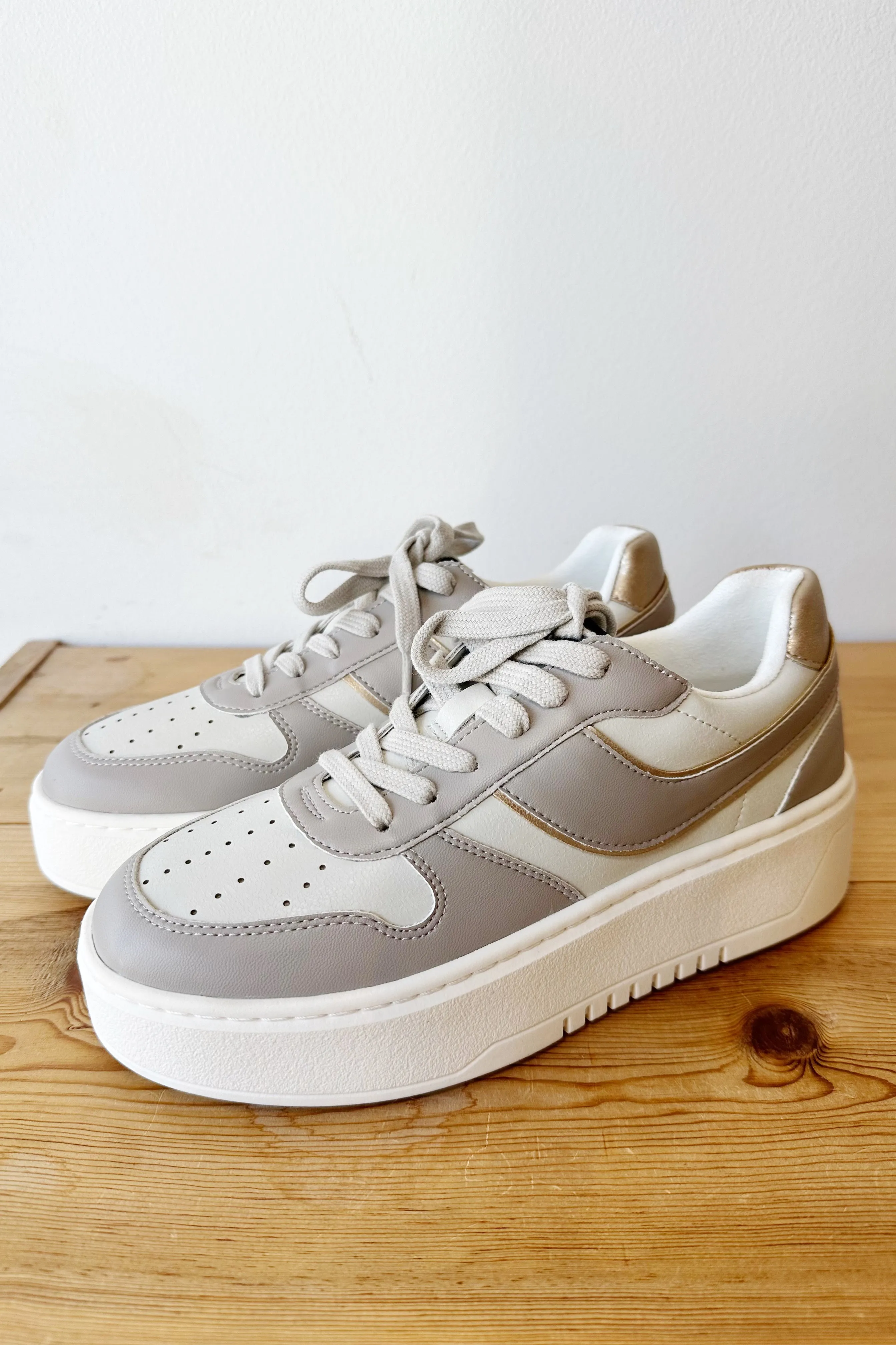 satine platform sneakers