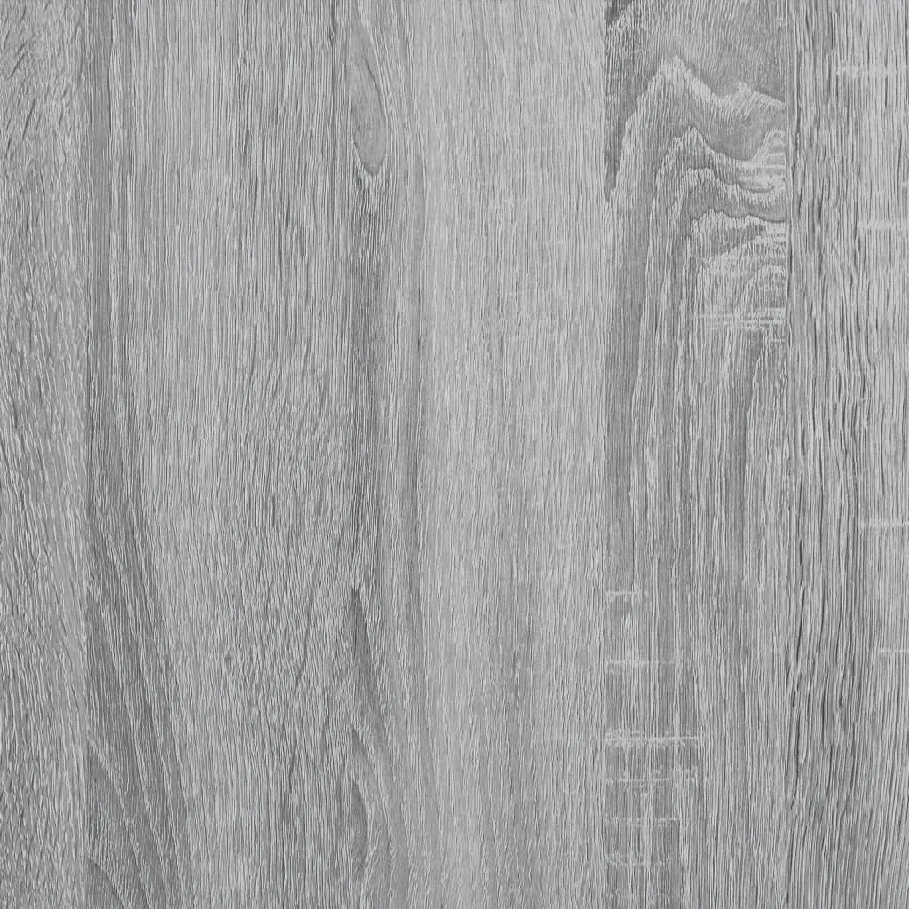Shoe Cabinet Grey Sonoma 60x34x112 Engineered Wood
