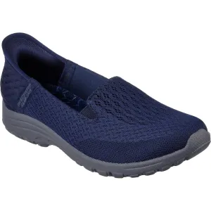 Skechers Womens Reggae Fest 2.0 - Guiding 158698-NVY Navy Slip On Shoe
