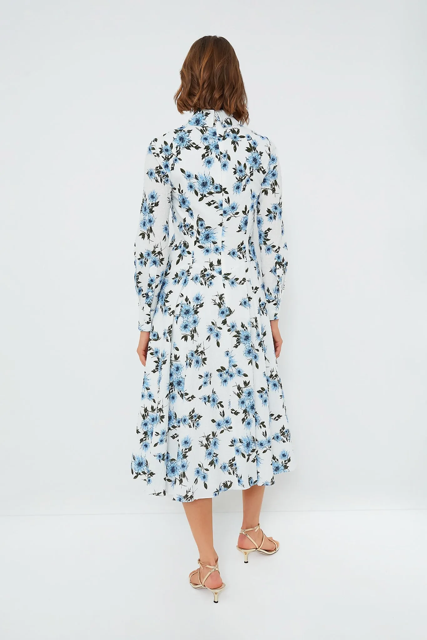 Small Dahlia Baby Blue Jancine Dress