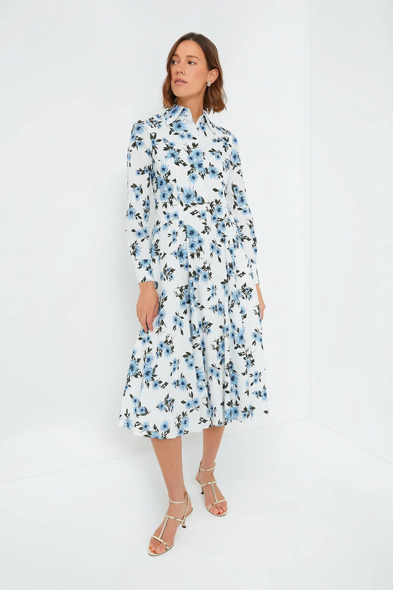 Small Dahlia Baby Blue Jancine Dress