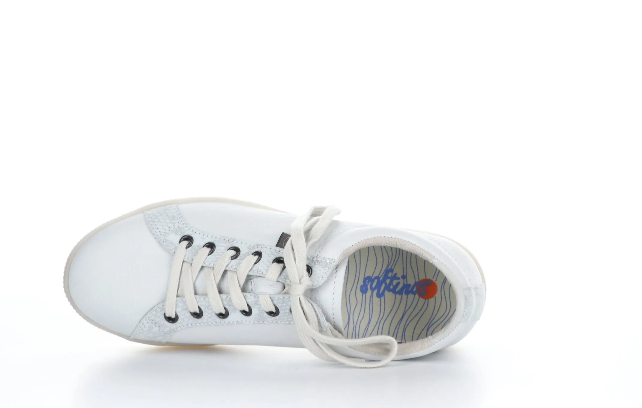 SURY585SOF White/Light Grey Lace-up Shoes