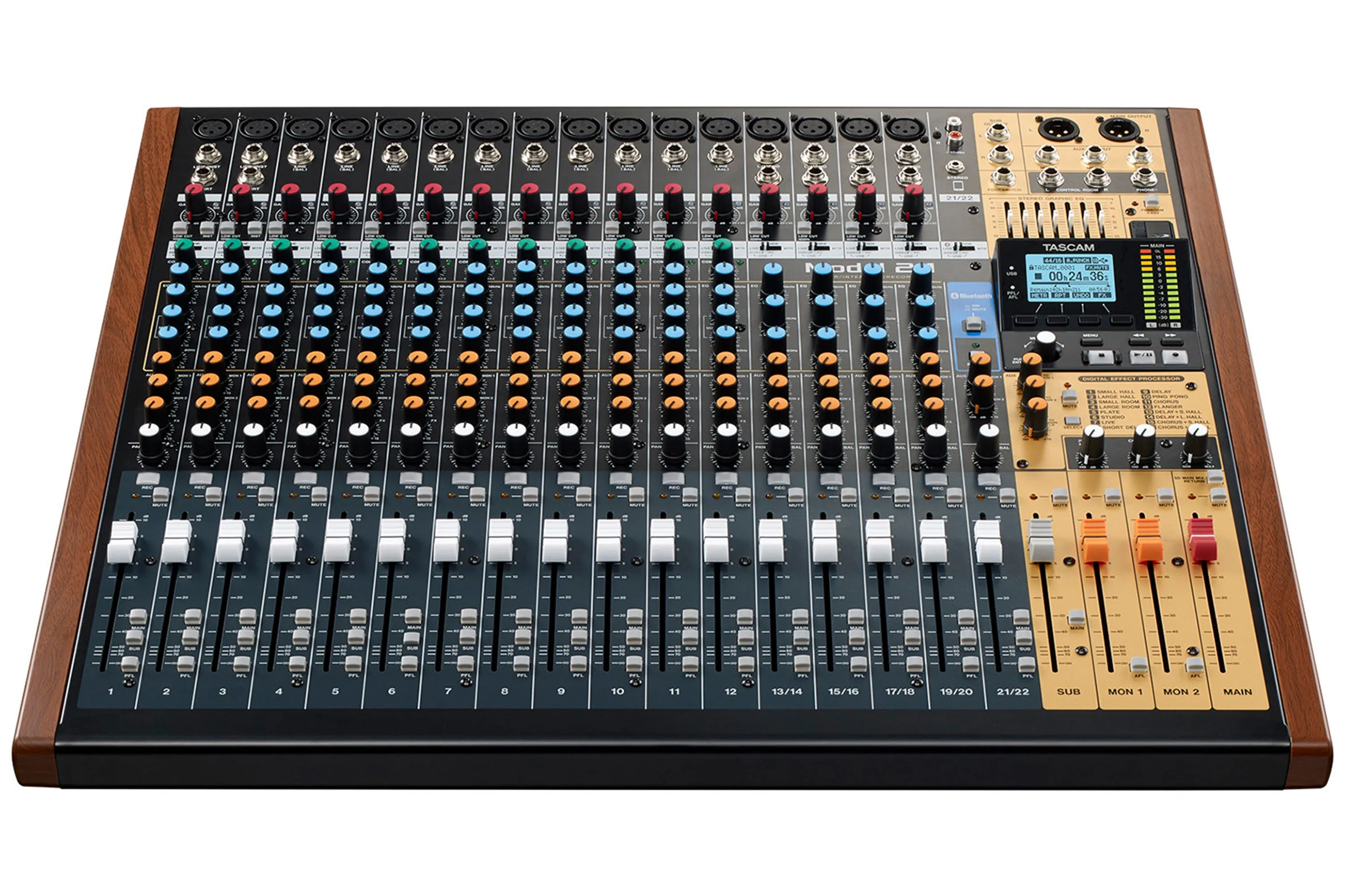 TASCAM Model 24 Multi-Track Live Recording Console