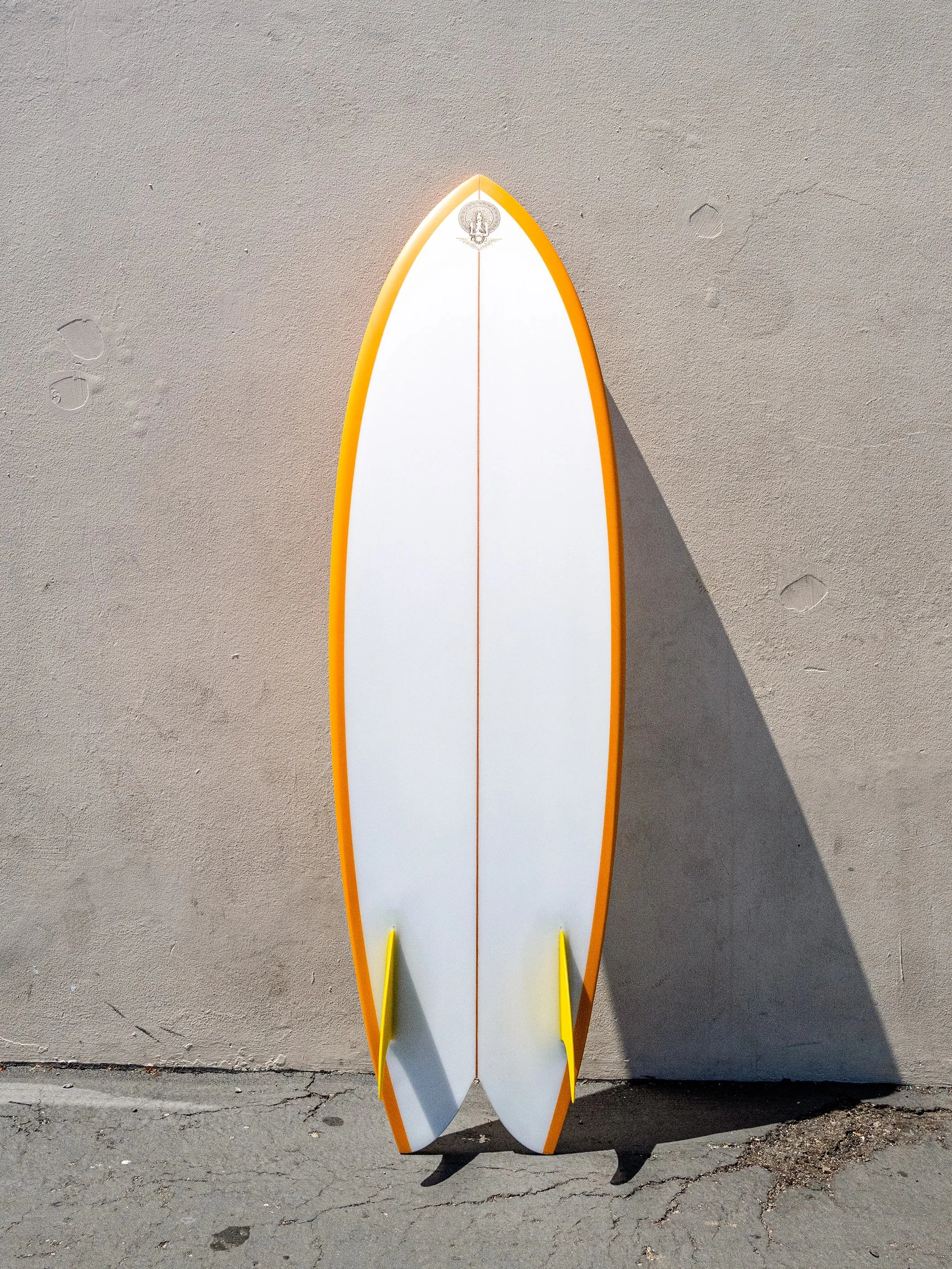 Tyler Warren | 5’10” Dream Fish Gold Rails Clear Deck / Bottom