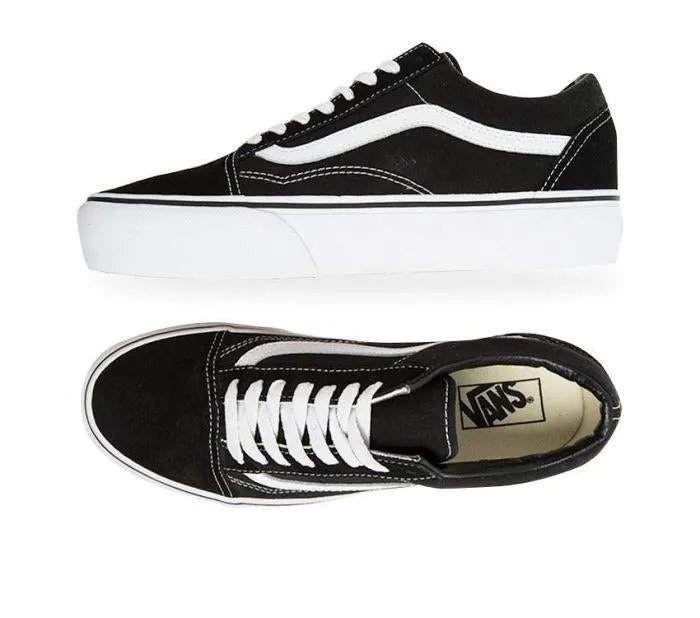 Vans Old Skool Platform - Black & White
