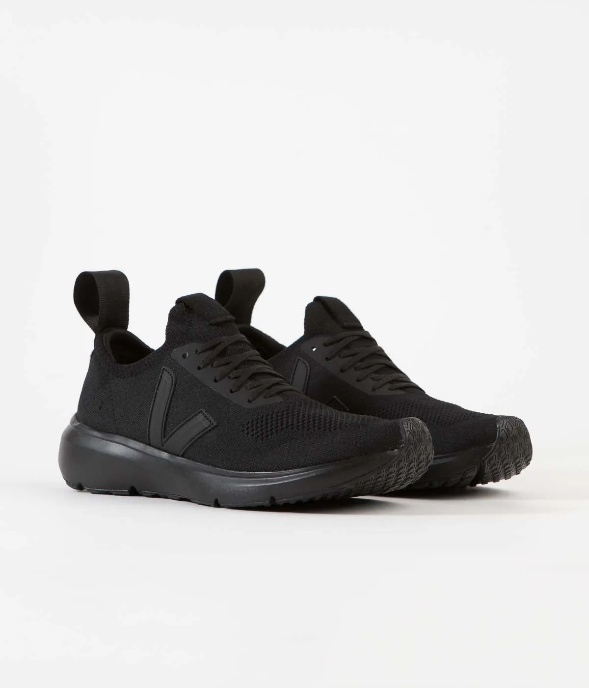 Veja x Rick Owens Runner Shoes - Full Black